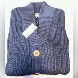 Express men’s cardigan NWT Medium Navy